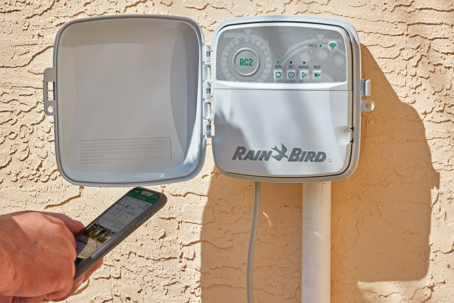لوحة تحكم--RAIN BIRD-RC2-SMART IRRIGATION CONTROLLER-8 STA