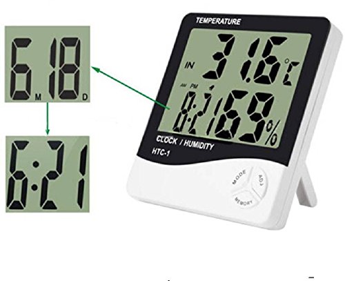 ثيرمو مبتر-HTC-1 High accuracy LCD Digital Thermometer
