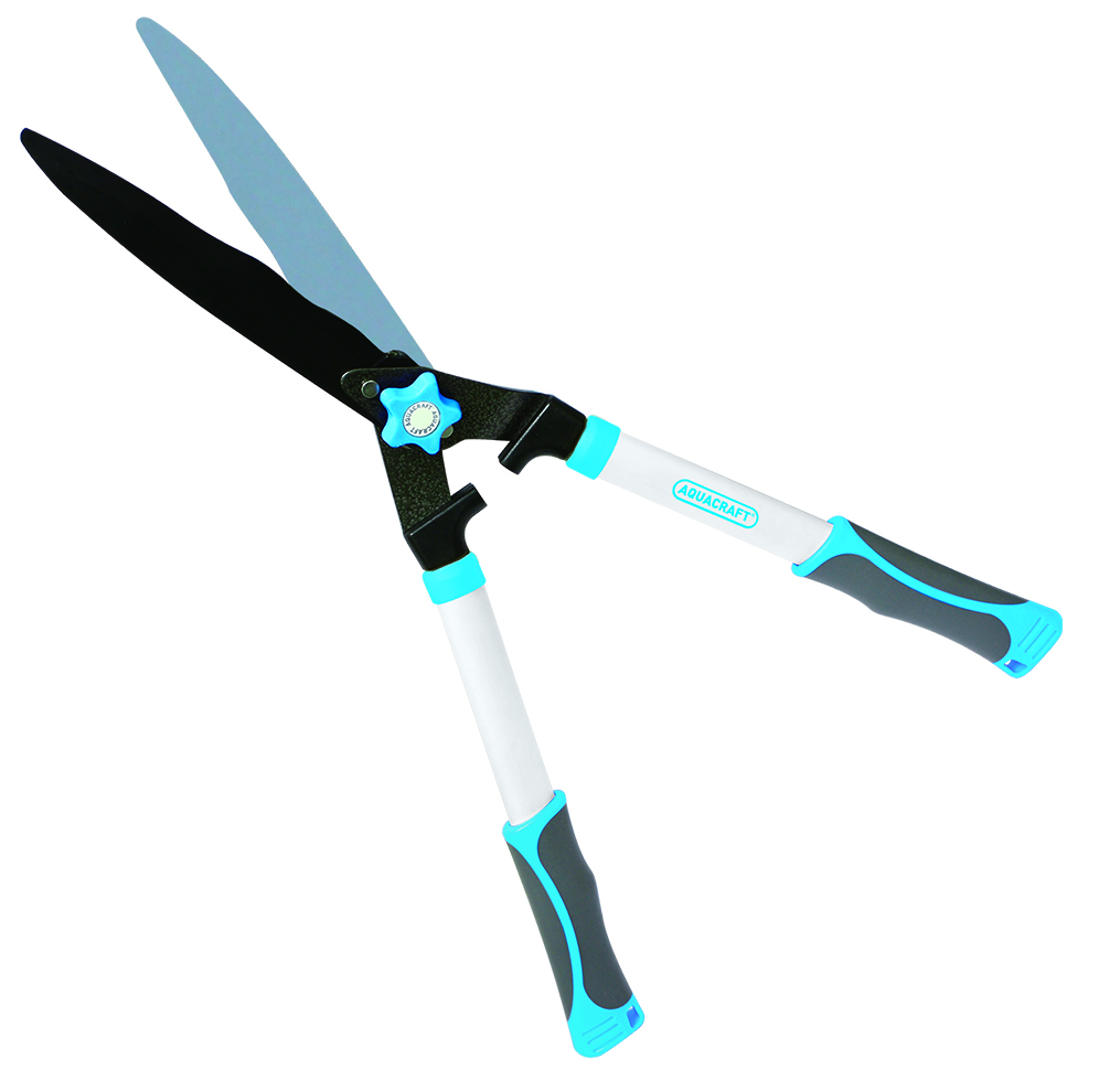 مقص تقليم الشجيرات بشفرة مموجة – AQUA Hedge Shear with Premium Wavy Blade | تحكم دقيق وقص نظيف